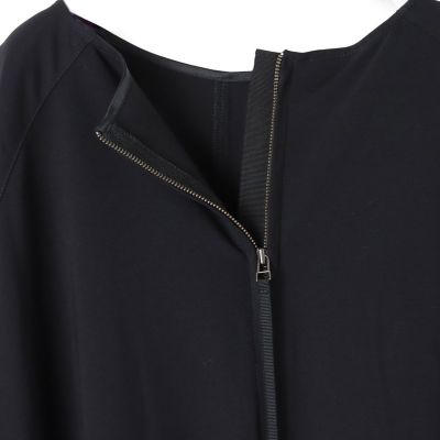 【カタログ掲載】バックリボンマシュマロポンチカットソー≪洗濯機で洗える≫
