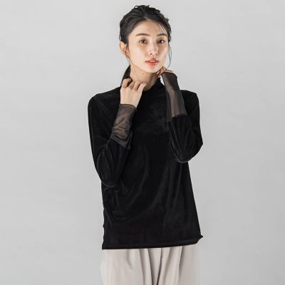 【ＷＥＢ限定】シアーベロアプルオーバー≪手洗い可能≫