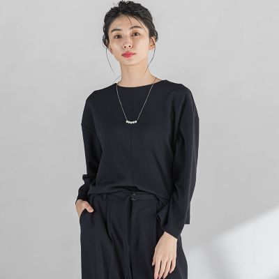 パーフェクトジャージカットソー≪洗濯機で洗える≫ | la.f