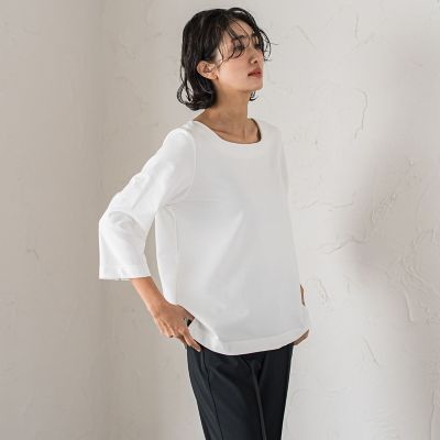 マシュマロポンチカットソー≪洗濯機で洗える≫ | la.f (Women)/ラ