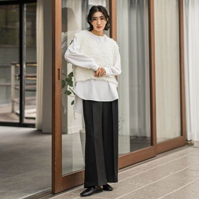 biyori】”シーンを選ばない”万能Tブラウス≪洗濯機で洗える