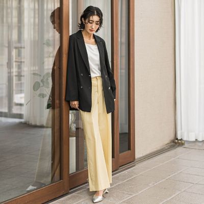 スクエアネックタンクトップ≪洗濯機で洗える≫