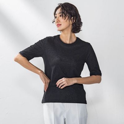 【ＷＥＢ限定】ラメリブプルオーバー≪手洗い可能≫
