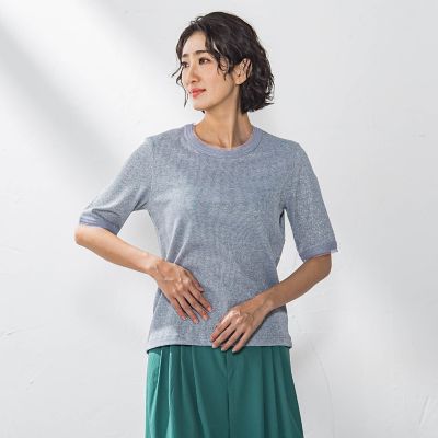 【ＷＥＢ限定】ラメリブプルオーバー≪手洗い可能≫