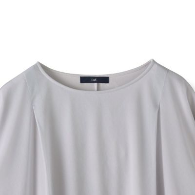 トリコットシフォンカットソー≪洗濯機で洗える≫