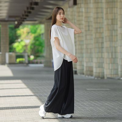 【ＷＥＢ限定】ゆったりシルエットカットソー≪洗濯機で洗える≫