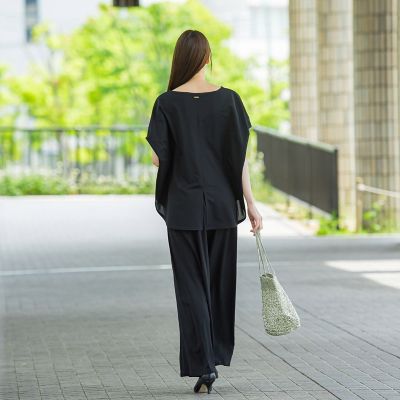【ＷＥＢ限定】ゆったりシルエットカットソー≪洗濯機で洗える≫