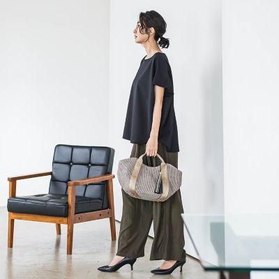 【ＷＥＢ限定】ゆったりシルエットカットソー≪洗濯機で洗える≫
