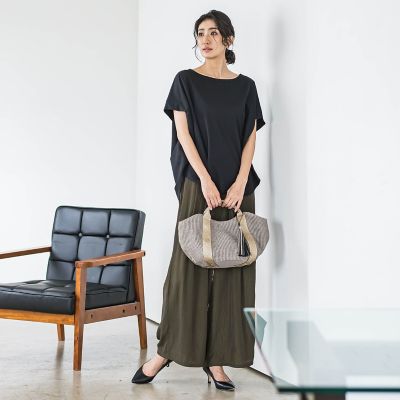【ＷＥＢ限定】ゆったりシルエットカットソー≪洗濯機で洗える≫