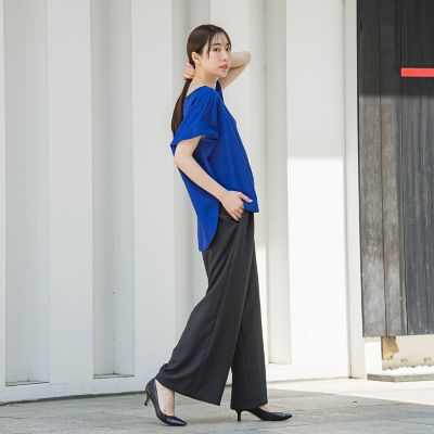 【ＷＥＢ限定】ゆったりシルエットカットソー≪洗濯機で洗える≫