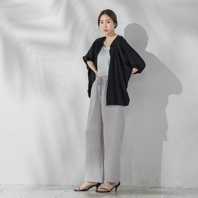 ソフトラメタンクトップ≪洗濯機で洗える≫