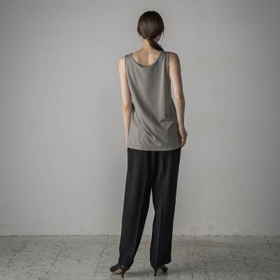 ソフトラメタンクトップ≪洗濯機で洗える≫