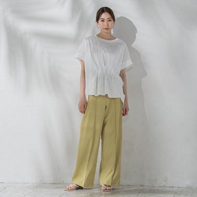 【ＷＥＢ限定】ウエストタックカットソー≪手洗い可能≫