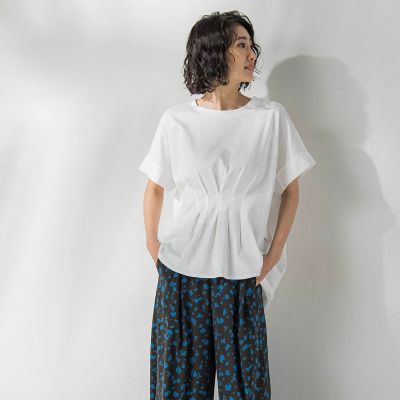 【ＷＥＢ限定】ウエストタックカットソー≪手洗い可能≫