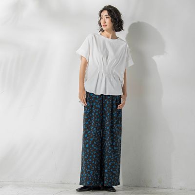【ＷＥＢ限定】ウエストタックカットソー≪手洗い可能≫