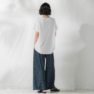 【ＷＥＢ限定】ウエストタックカットソー≪手洗い可能≫