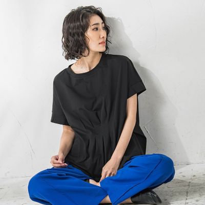 【ＷＥＢ限定】ウエストタックカットソー≪手洗い可能≫