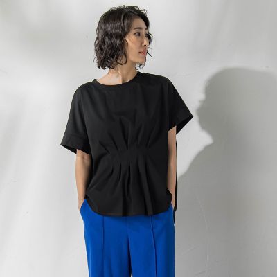 【ＷＥＢ限定】ウエストタックカットソー≪手洗い可能≫