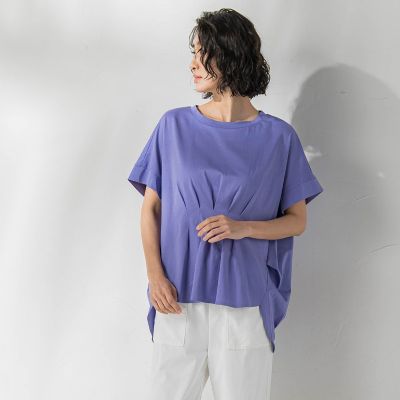 【ＷＥＢ限定】ウエストタックカットソー≪手洗い可能≫