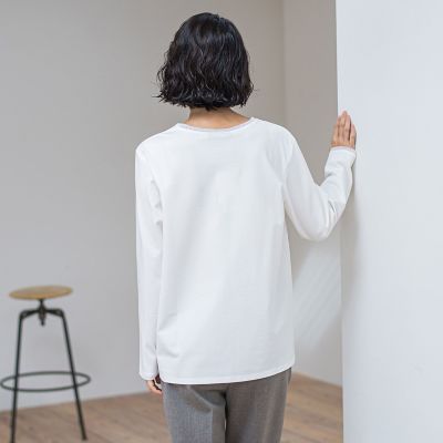 マシュマロポンチカットソー≪洗濯機で洗える≫ | la.f（Women）/ラ