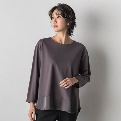 ＜la.f...（Women）＞パーフェクトベアスムースカットソー