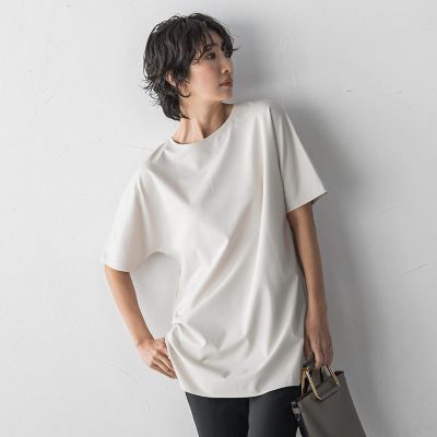 WEB限定】”細身パンツも怖くない”Tシャツチュニック | la.f