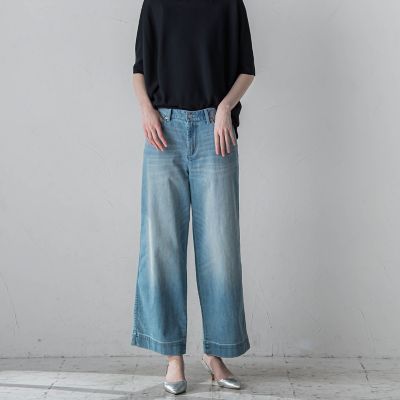 ＜la.f...（Women）＞【追加生産分入荷】ストレッチデニムパンツ≪洗濯機で洗える≫