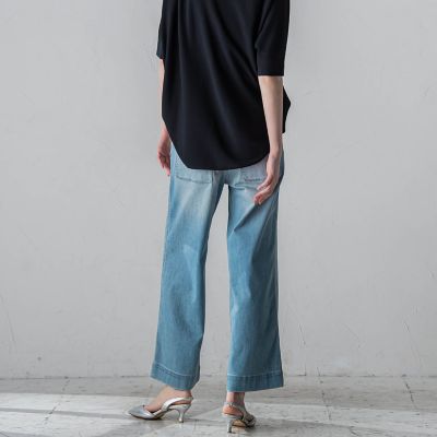 【追加生産分入荷】ストレッチデニムパンツ≪洗濯機で洗える≫