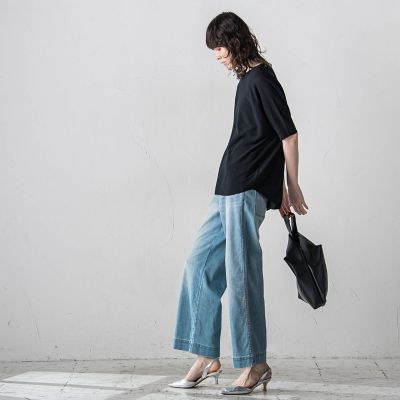 【追加生産分入荷】ストレッチデニムパンツ≪洗濯機で洗える≫