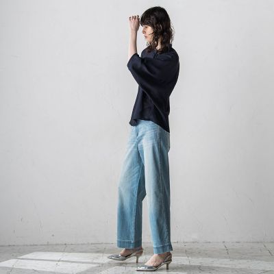 【追加生産分入荷】ストレッチデニムパンツ≪洗濯機で洗える≫
