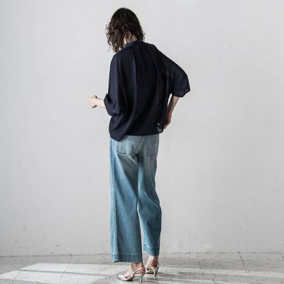【追加生産分入荷】ストレッチデニムパンツ≪洗濯機で洗える≫