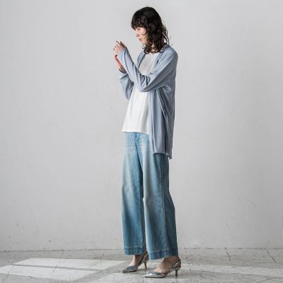 【追加生産分入荷】ストレッチデニムパンツ≪洗濯機で洗える≫