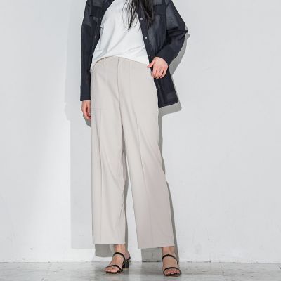 【SALE】la.f...（Women）/ラ エフ フルダルベイカーパンツ&#8810;洗濯機で洗える&#8811; 12ベージュ パンツ・ズボン【三越伊勢丹/公式】