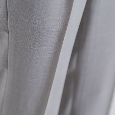 メランジツイルタックテーパードパンツ≪洗濯機で洗える／セットアップ対応≫