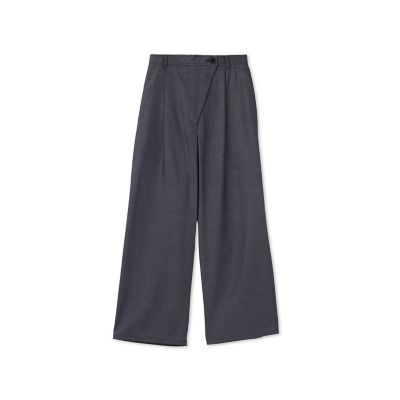 【ＷＥＢ＆ａｍｐ　一部店舗限定】先染めデニムカバーワイドパンツ≪洗濯機で洗える≫