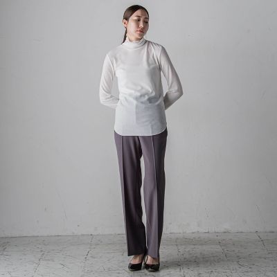 ドライギャバストレッチセミフレアパンツ≪洗濯機で洗える／セットアップ対応≫