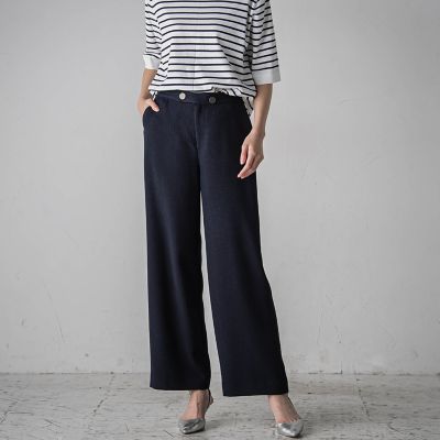 ノンウールツィードパンツ≪洗濯機で洗える／セットアップ対応≫