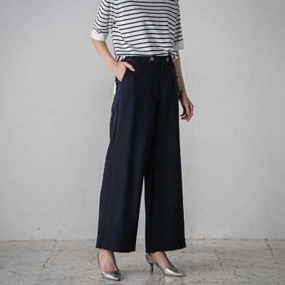 ノンウールツィードパンツ≪洗濯機で洗える／セットアップ対応≫