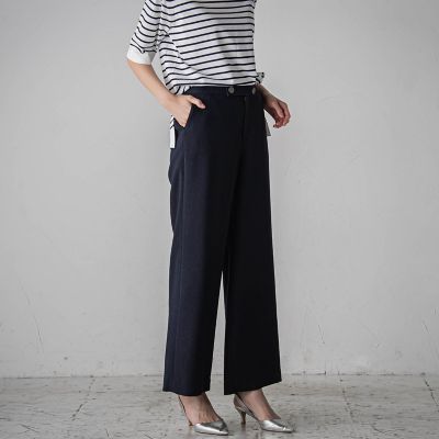 ノンウールツィードパンツ≪洗濯機で洗える／セットアップ対応≫