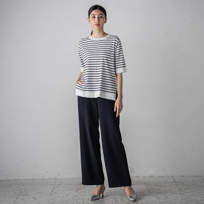 ノンウールツィードパンツ≪洗濯機で洗える／セットアップ対応≫