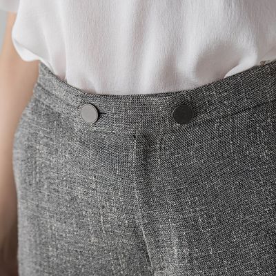 ノンウールツィードパンツ≪洗濯機で洗える／セットアップ対応≫