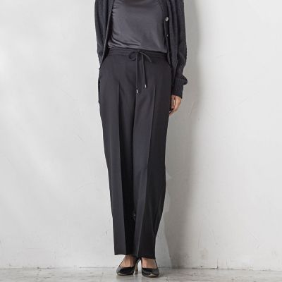 【ＷＥＢ限定】ストレッチワイドパンツ≪洗濯機で洗える／セットアップ対応≫