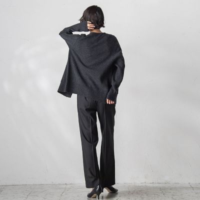 【ＷＥＢ限定】ストレッチワイドパンツ≪洗濯機で洗える／セットアップ対応≫