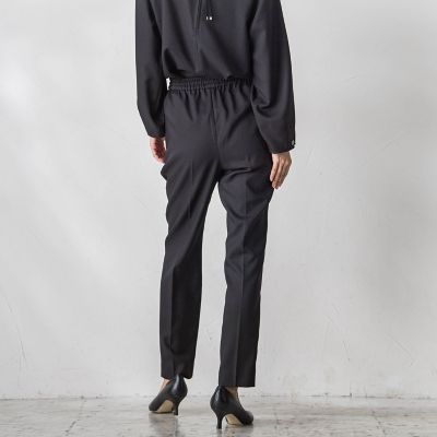 【ＷＥＢ限定】ストレッチテーパードパンツ≪洗濯機で洗える／セットアップ対応≫
