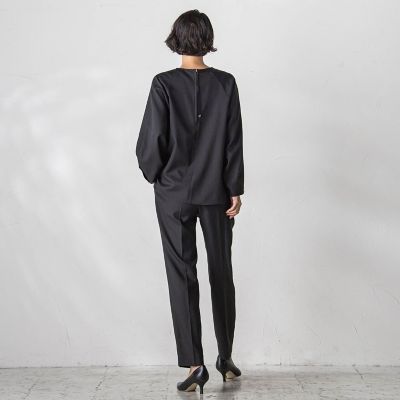 【ＷＥＢ限定】ストレッチテーパードパンツ≪洗濯機で洗える／セットアップ対応≫
