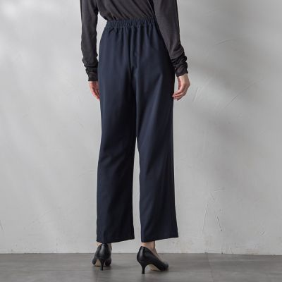 WEB限定】フィルムストライプパンツ≪手洗い可能≫ | la.f