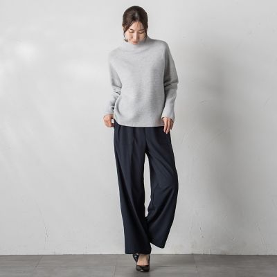 【SEAL限定商品】 WEB限定】フィルムストライプパンツ≪手洗い可能≫ | la.f パンツ