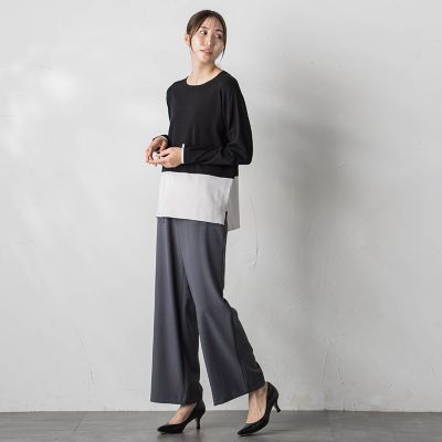 【ＷＥＢ限定】フィルムストライプパンツ≪手洗い可能≫
