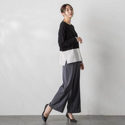 【ＷＥＢ限定】フィルムストライプパンツ≪手洗い可能≫