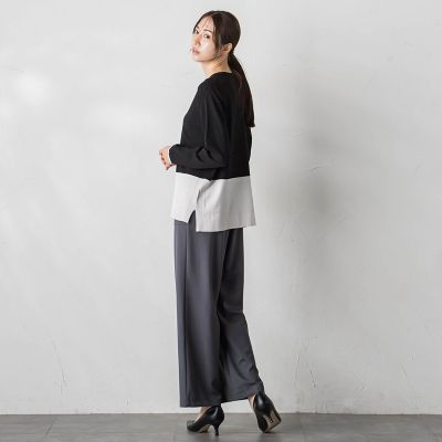 【ＷＥＢ限定】フィルムストライプパンツ≪手洗い可能≫